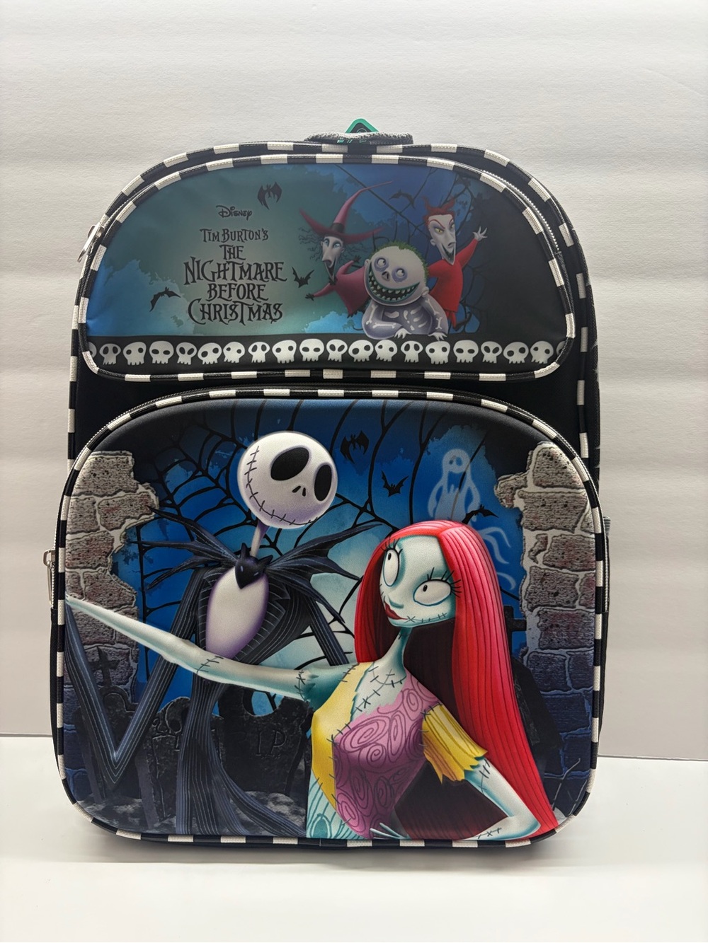 Disney The Nightmare Before Christmas Kids Backpack - Black, Blue, Red